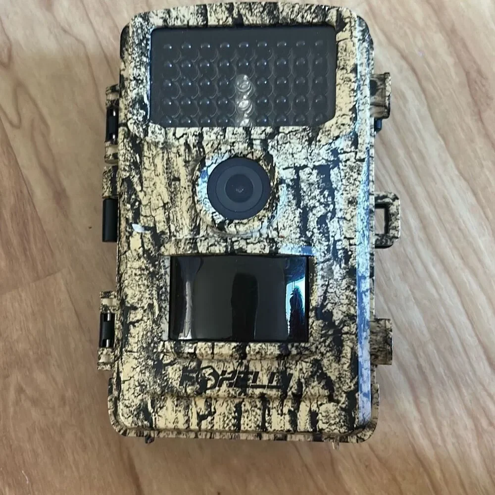 Foxelli Trail Camera 12MP 1080P Full HD Wildlife Scouting Hunting Camera with Mo